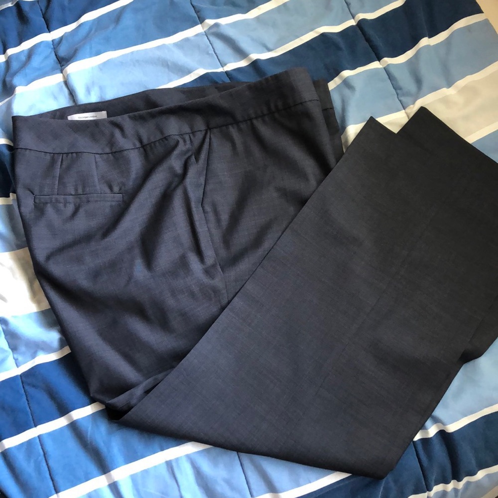Grey suit pants